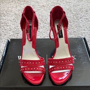 White House Black Market Red Heels